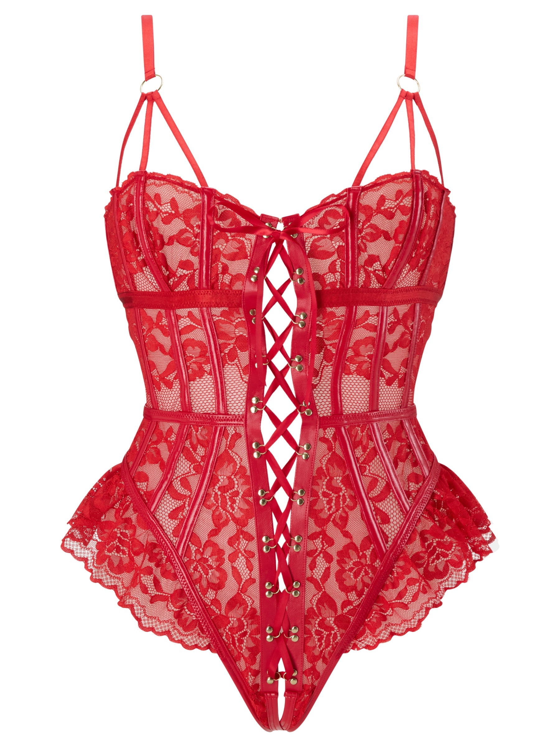 Ann Summers Boudoir Tease Crotchless Teddy