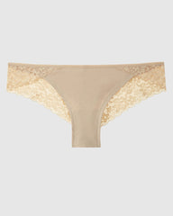 La Senza Cheeky Panty with Lace Trim