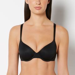 La Senza So Free Perfect Coverage Bra in Tuxedo Black