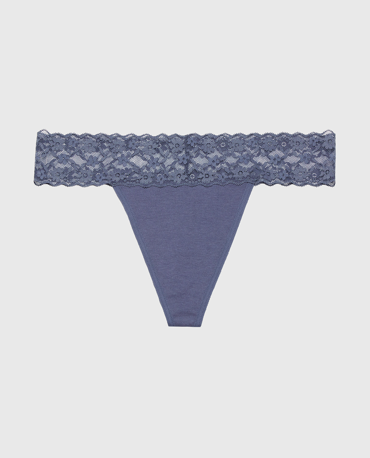 La Senza Thong Panty With Lace Trim