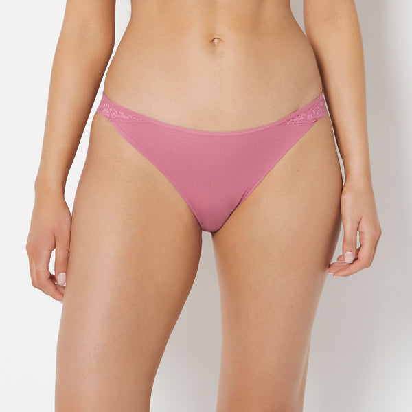 La Senza Cheeky Panty With Lace Trim