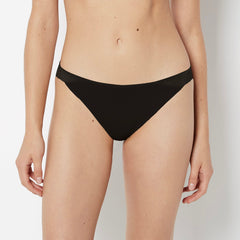 Cheeky Panty With Lace Trim in Tuxedo