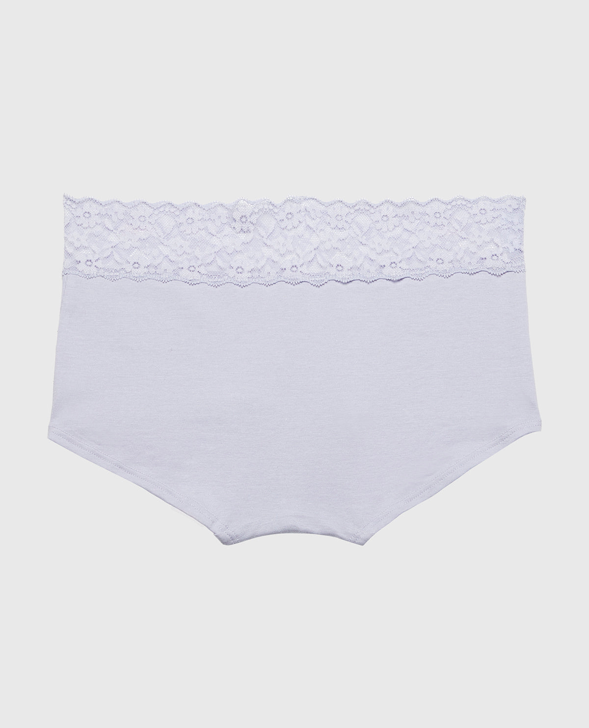 La Senza Boyshort Panty With Lace Trim