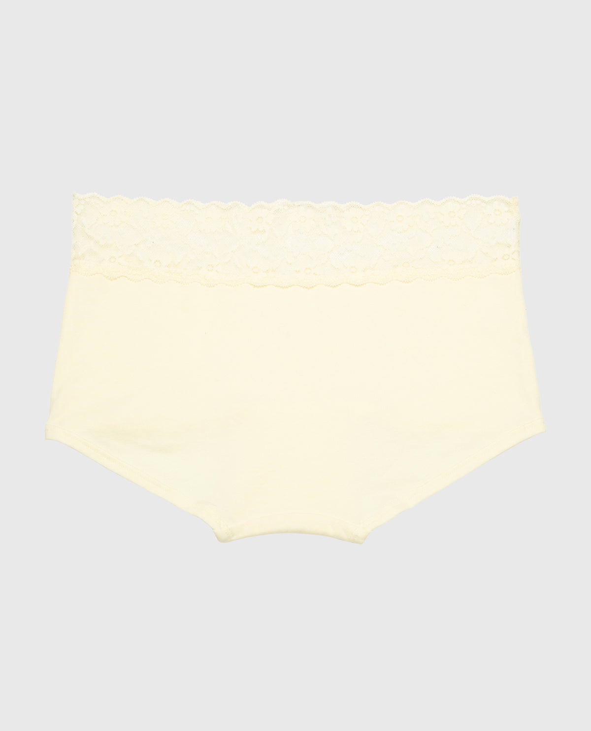 La Senza Boyshort Panty With Lace Trim