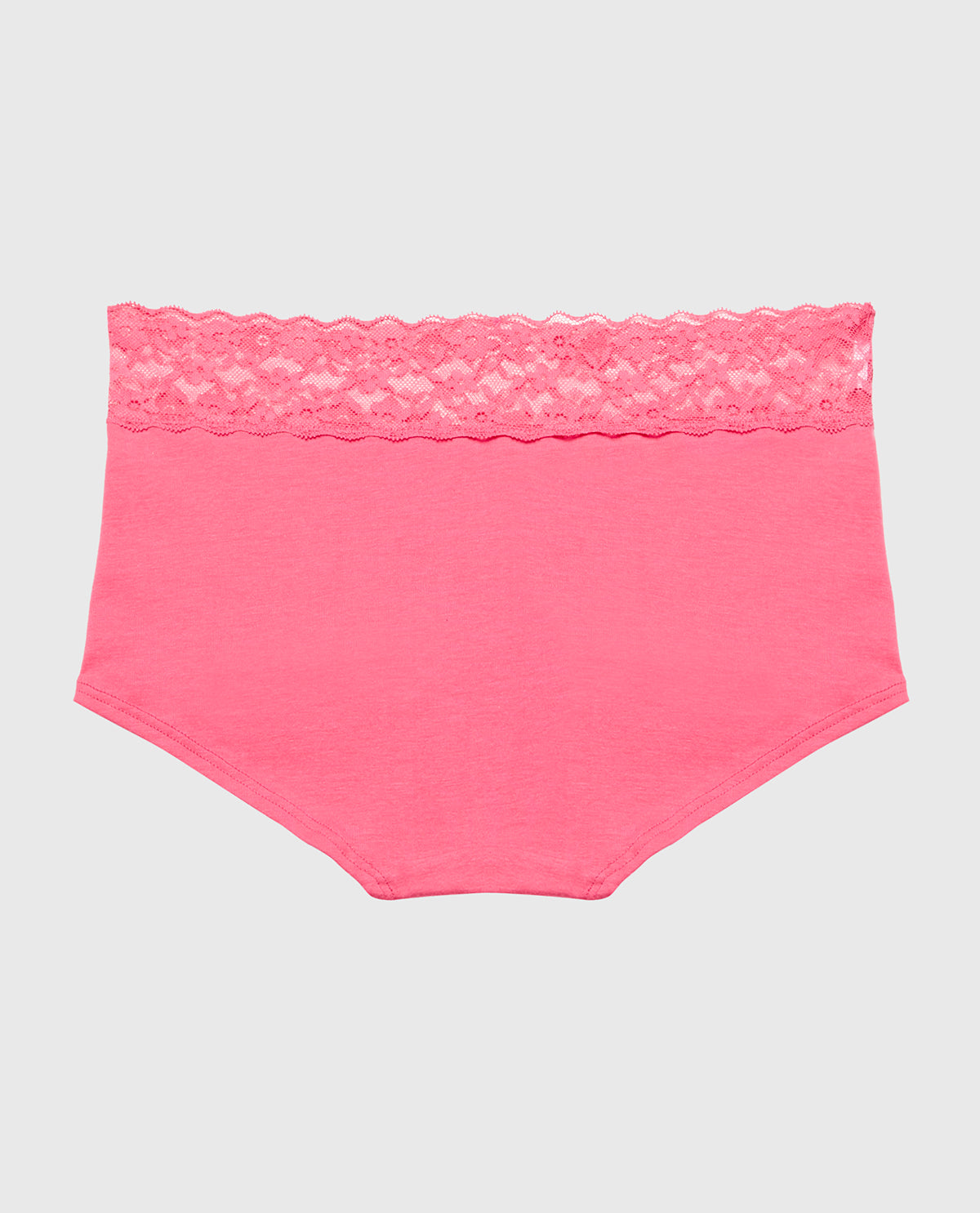 La Senza Boyshort Panty With Lace Trim