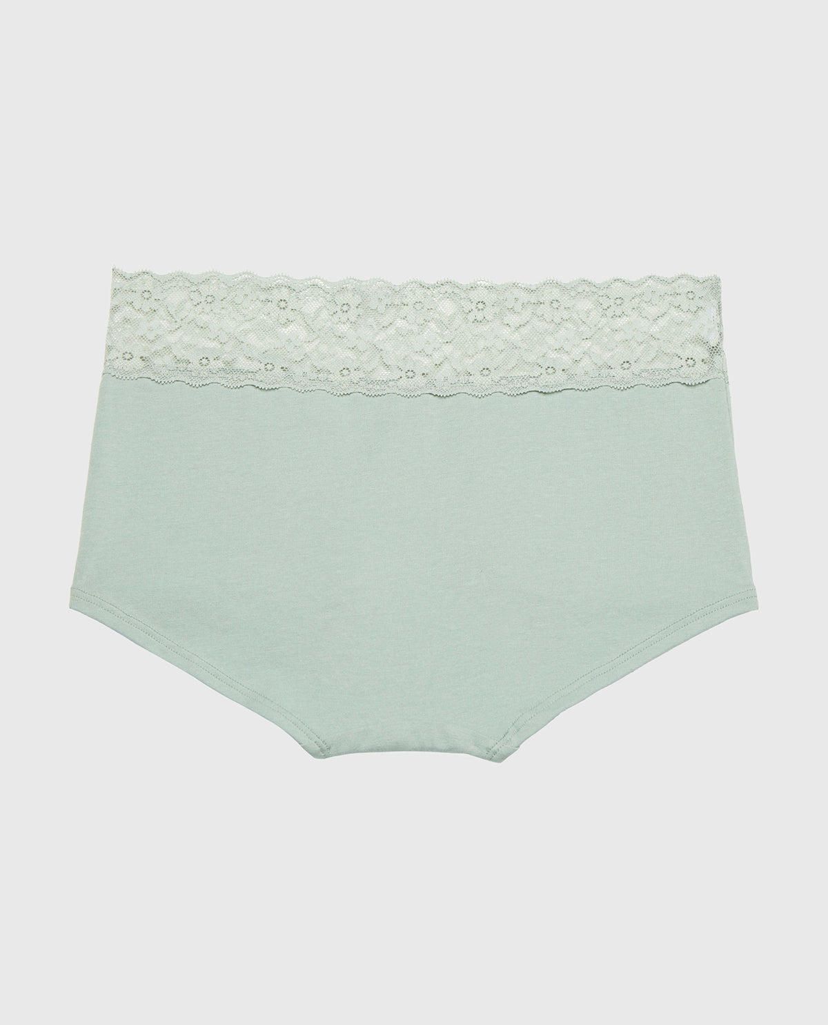 La Senza Boyshort Panty With Lace Trim