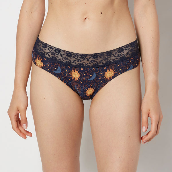 La Senza Hipster Panty With Lace Trim