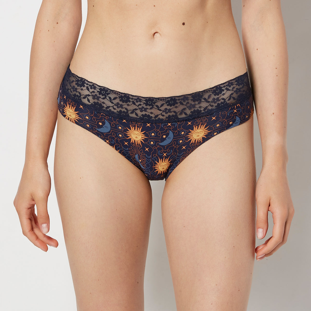 La Senza Hipster Panty With Lace Trim