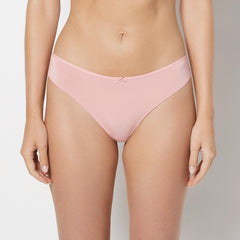 La Senza Ultrasoft Thong Panty with Bow Detail
