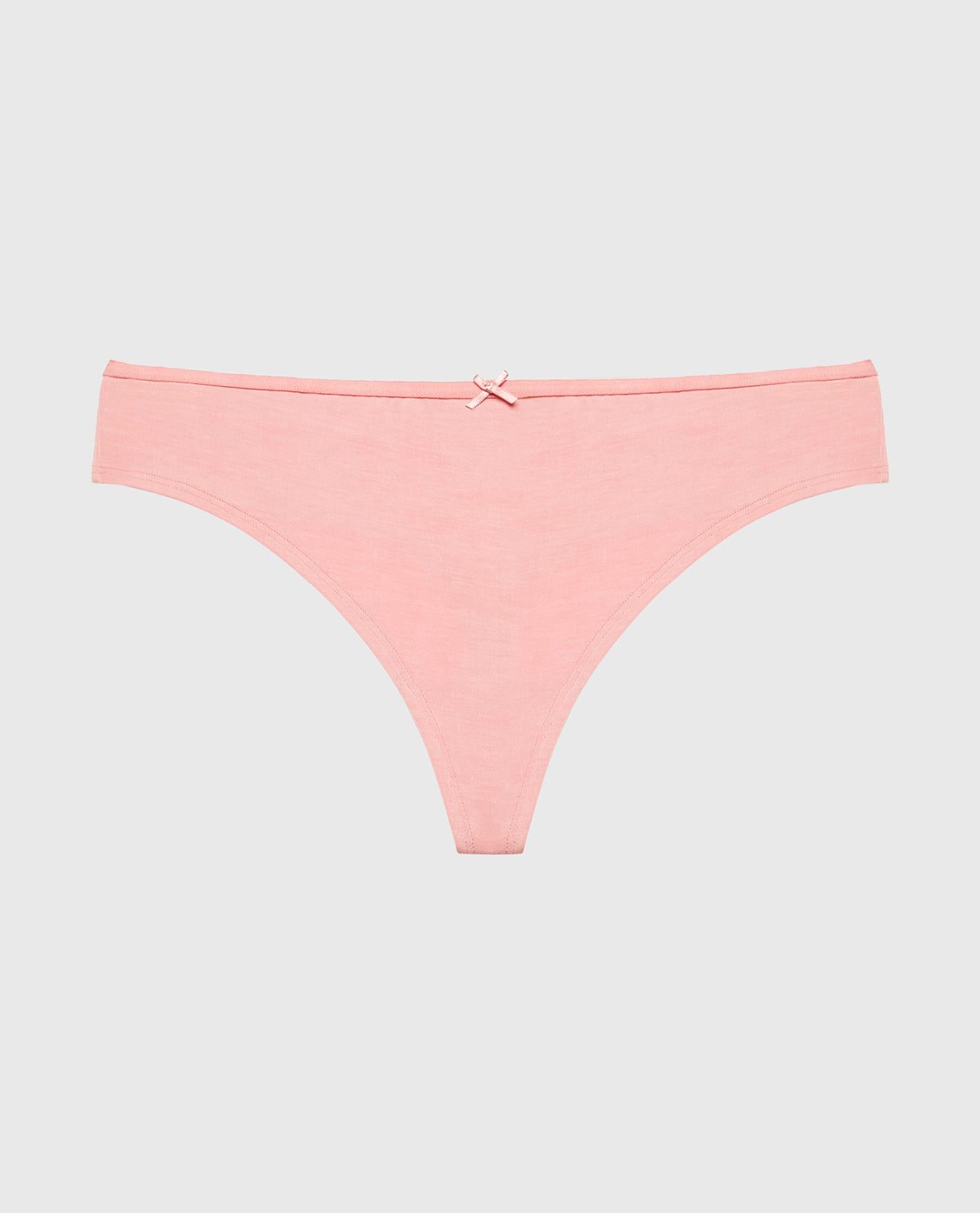 La Senza Ultrasoft Thong Panty with Bow Detail