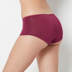 La Senza Ultrasoft Boyshort Panty with Bow Detail in Magenta Purple