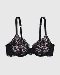 La Senza Lightly Lined Lace Full Coverage Bra
