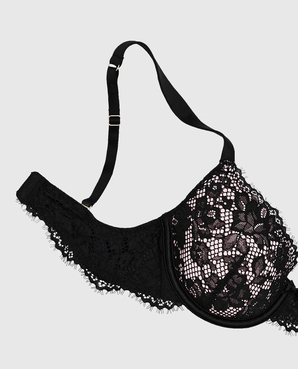 La Senza Lightly Lined Lace Full Coverage Bra