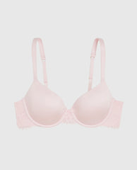 La Senza Lightly Lined Full Coverage Bra with Lace