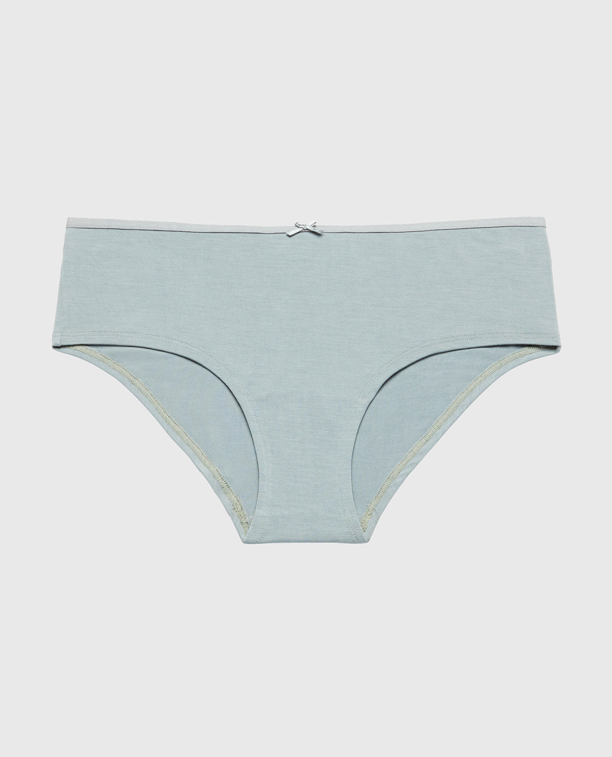 La Senza Ultrasoft Hipster Panty with Bow Detail in Lead