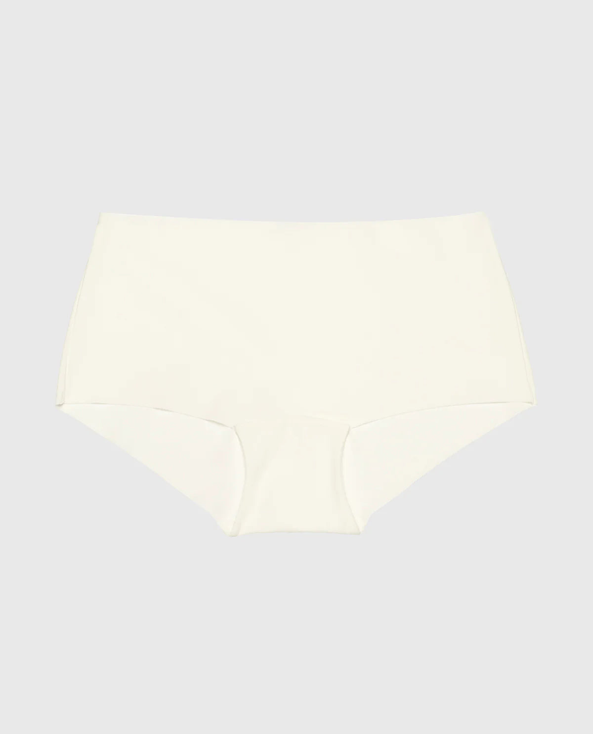 La Senza No Show Boyshort Panties In Ivory Microfabric