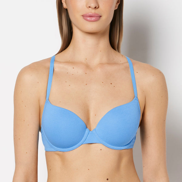 La Senza Lightly Lined Demi Cotton bra