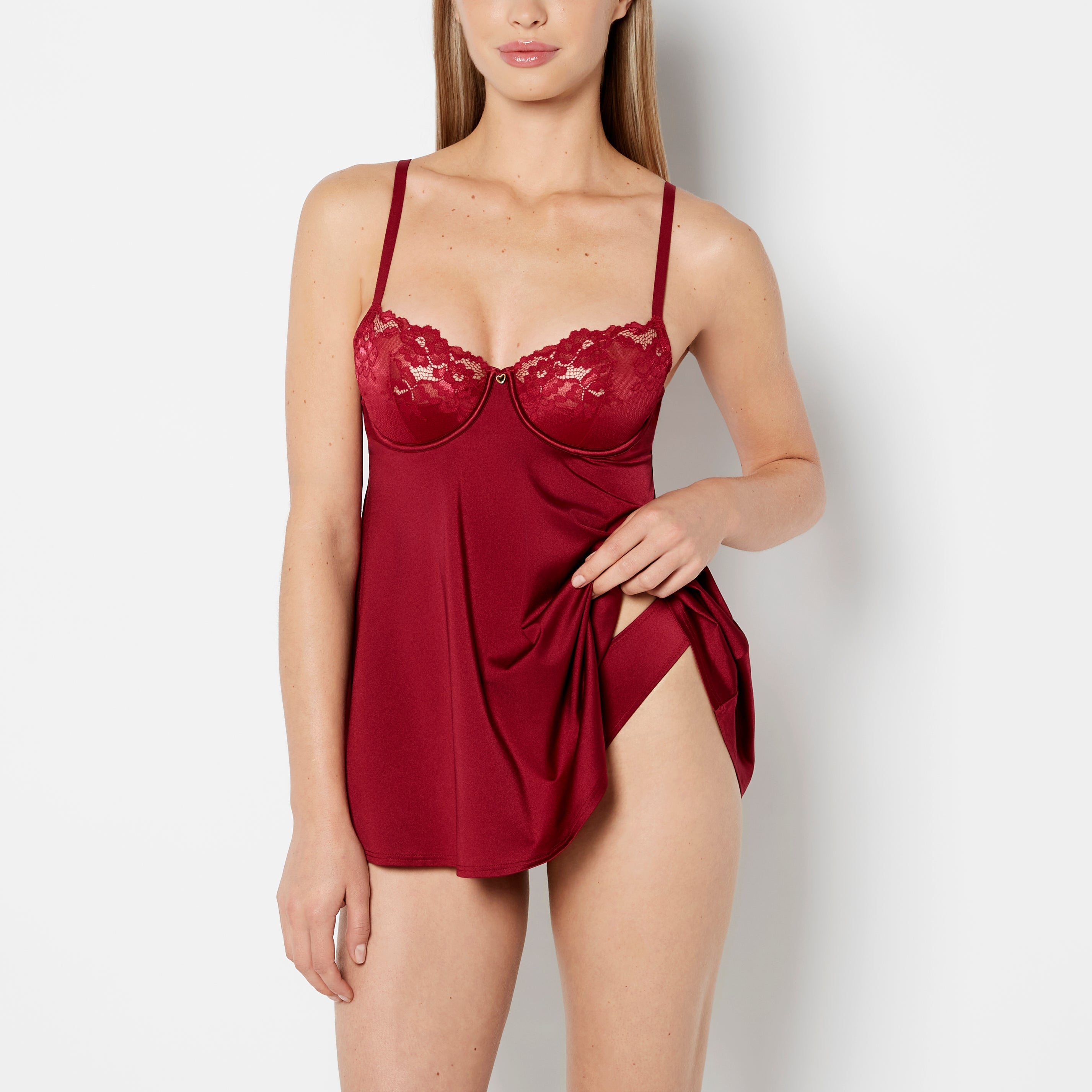 La Senza Unlined Balconette Babydoll with Romantic Lace