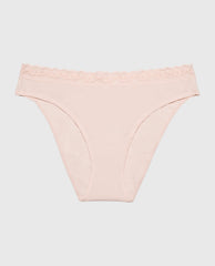 La Senza Ultrasoft Modal Bikini Panty with Lace Trim
