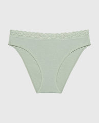 La Senza Ultrasoft Modal Bikini Panty with Lace Trim