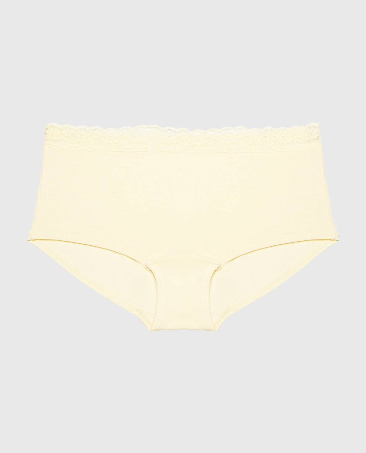 La Senza Ultrasoft Modal Boyshort Panty with Lace Trim
