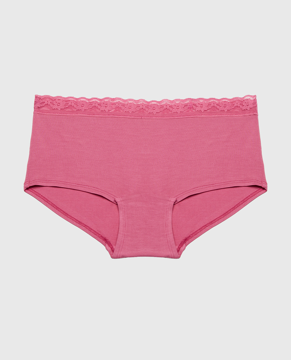 La Senza Ultrasoft Modal Boyshort Panty with Lace Trim