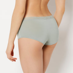 La Senza Ultrasoft Modal Boyshort Panty with Lace Trim