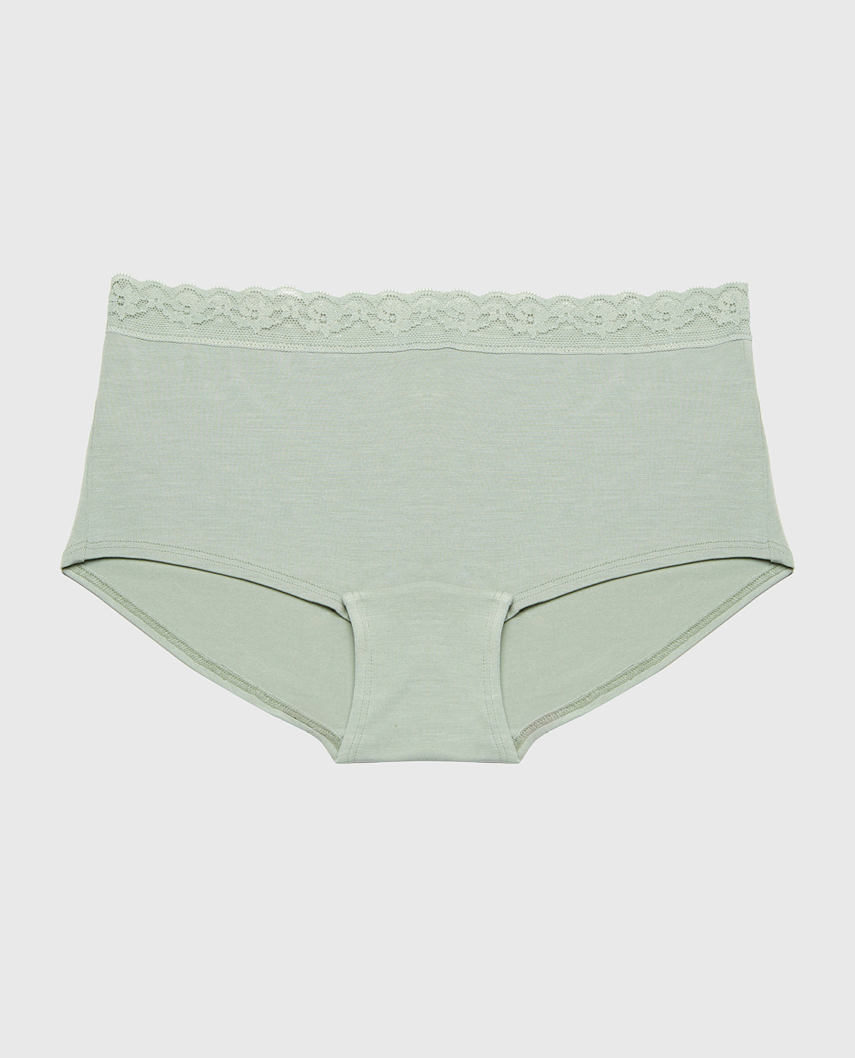 La Senza Ultrasoft Modal Boyshort Panty with Lace Trim