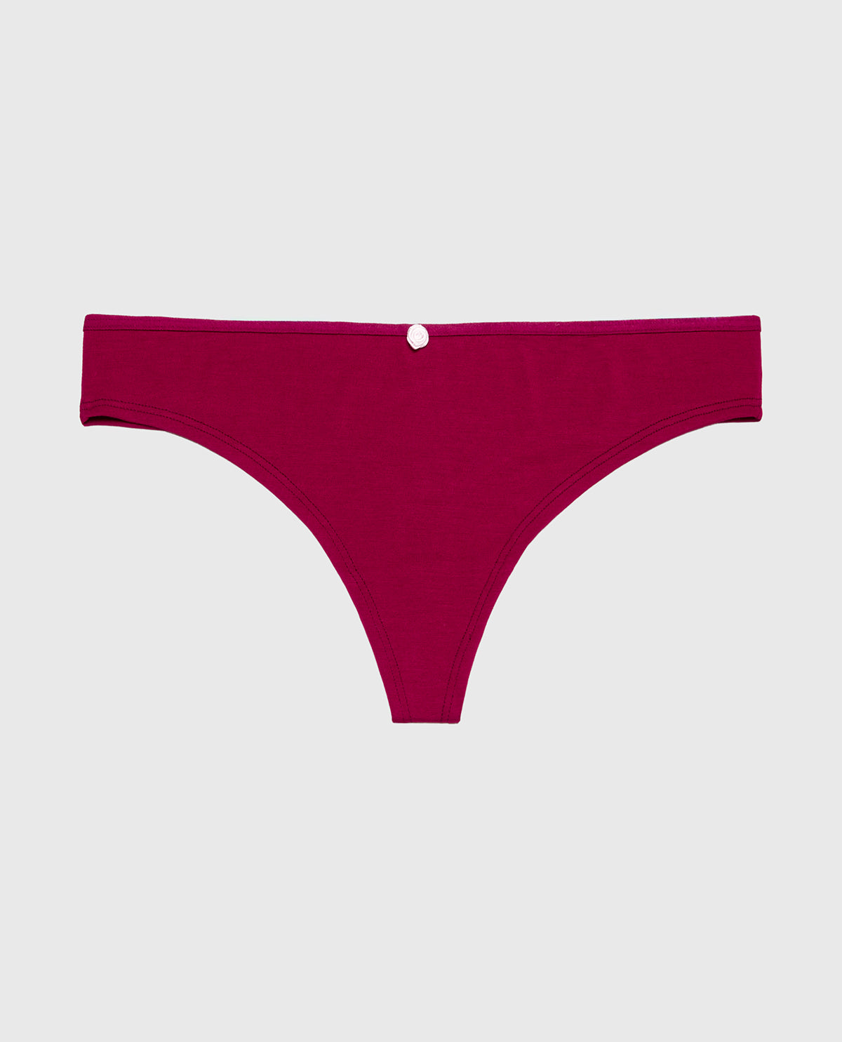 La Senza Ultrasoft Modal Cheeky Thong Panty with Rosette Detail