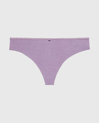 La Senza Ultrasoft Modal Cheeky Thong Panty with Rosette Detail