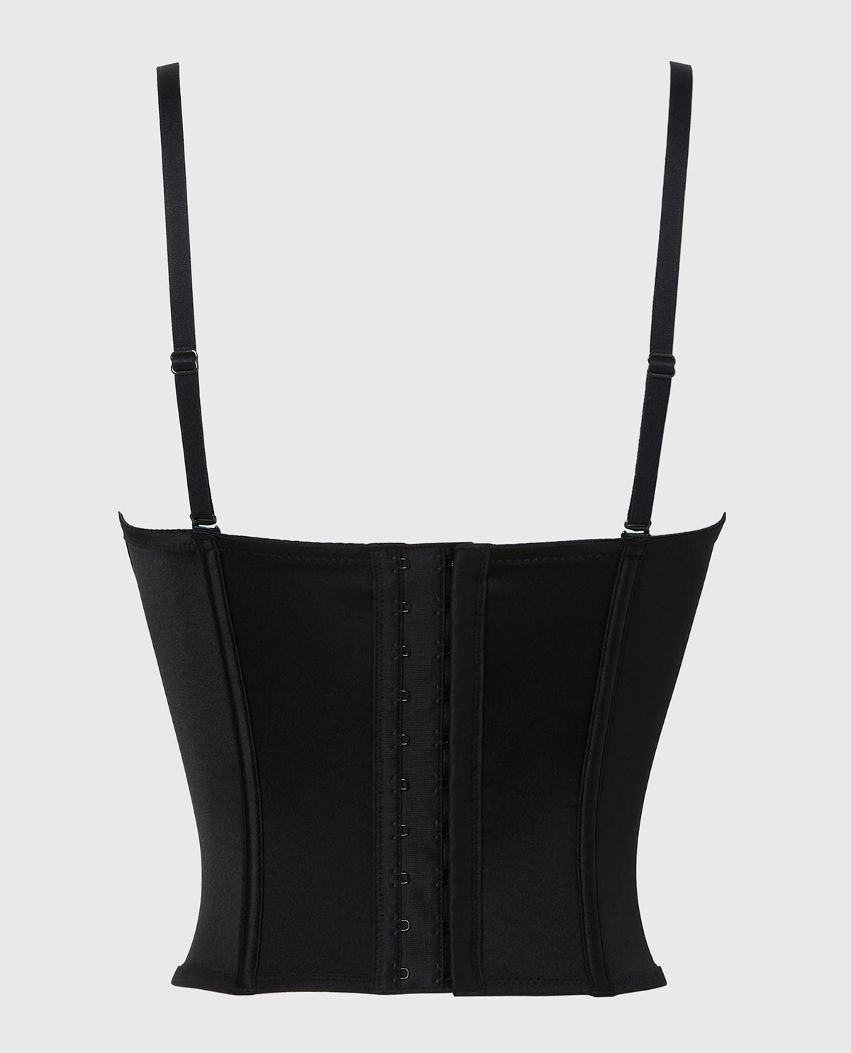 La Senza Lightly Lined Microfiber Bustier with Ribbon Detailing