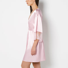 La Senza Designer Collection Kimono with Be Mine Embroidery