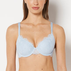 La Senza Lightly Lined Full Coverage Bra with Afterglow Lace