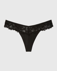 La Senza Diva Thong Panty With Afterglow Lace
