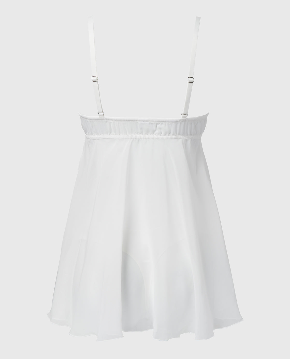La Senza Designer Collection Lightly Lined Demi Babydoll With Breezy Embroidery