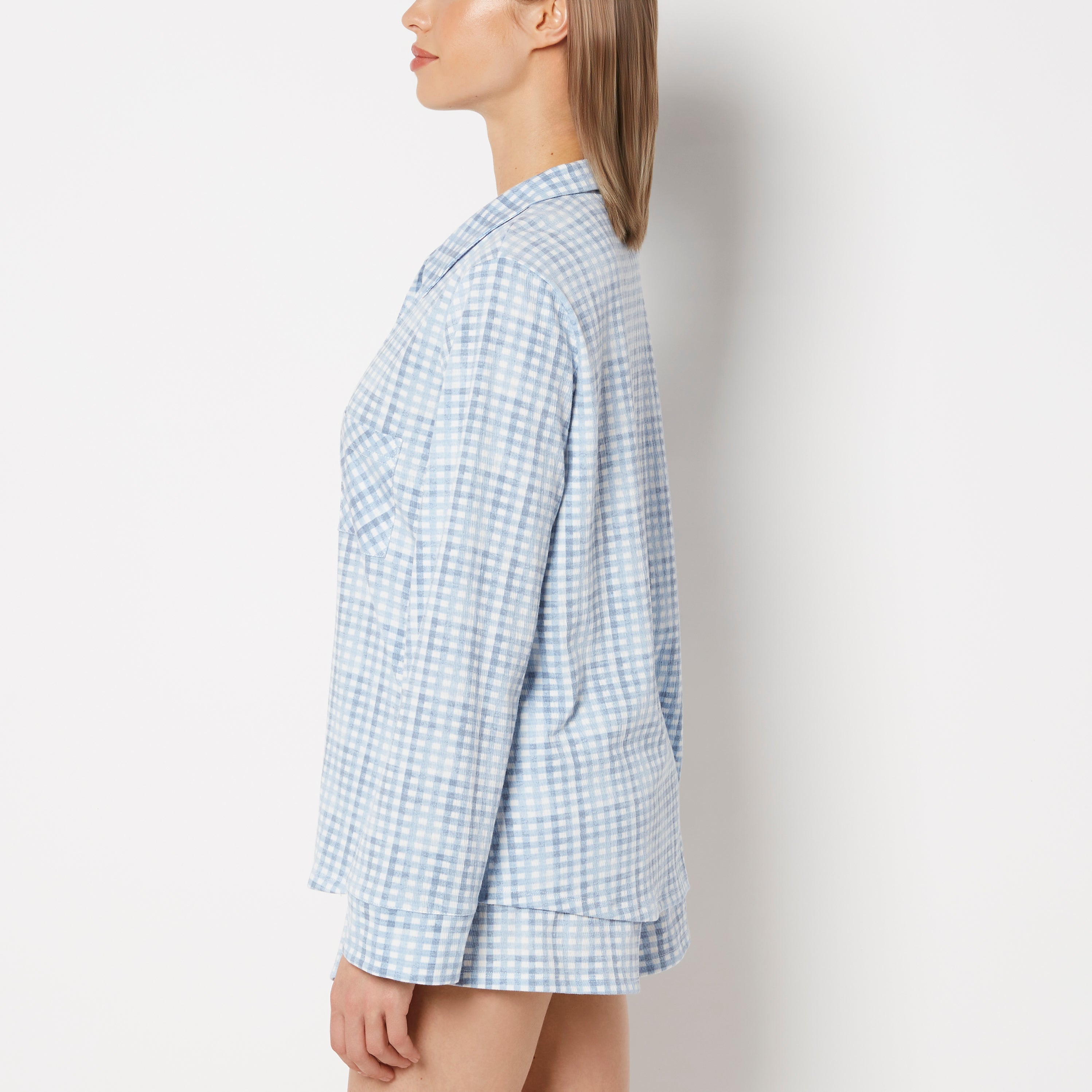 La Senza Casual Sleep Long Sleeve Button Down