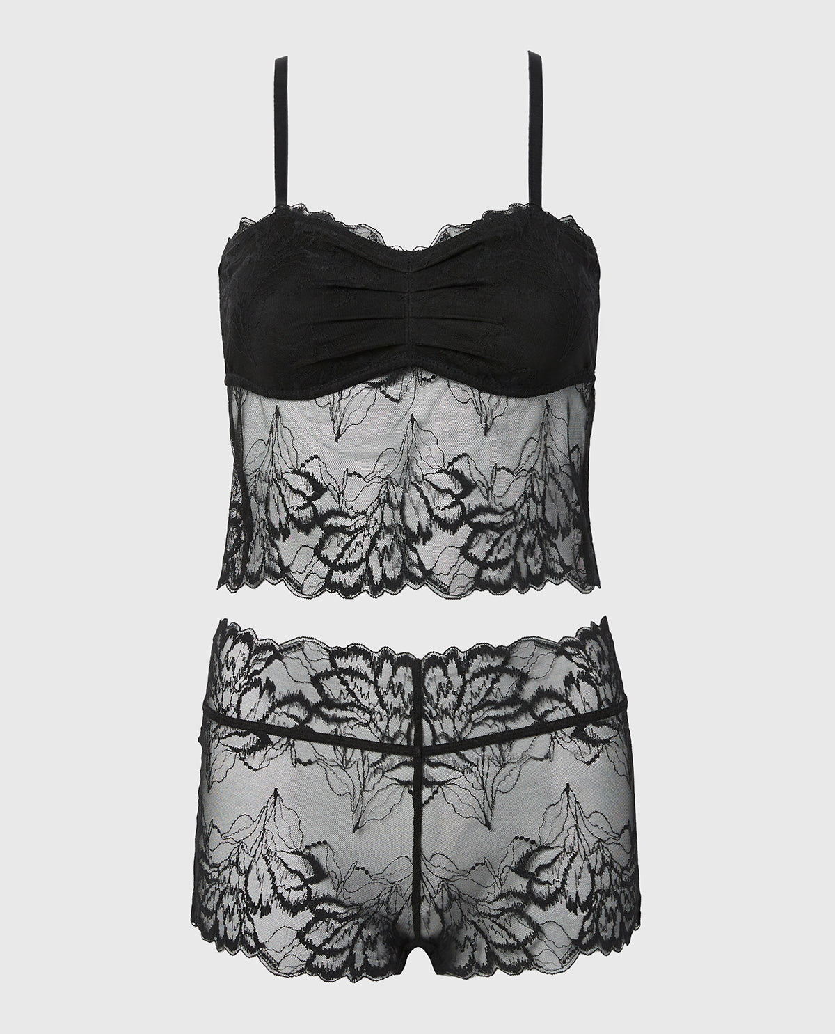 La Senza PJ Lush Lace Cami with Boyshort Set