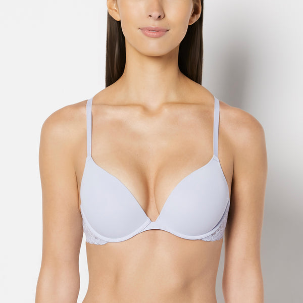 La Senza Push Up Bra with Poetic Lace Wing in Cosmic Sky