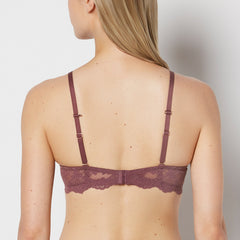 La Senza Beyond Sexy Push Up Plunge Bra with Timeless Lace