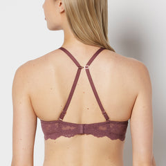 La Senza Beyond Sexy Push Up Plunge Bra with Timeless Lace