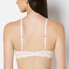 La Senza Beyond Sexy Smooth Cup Push Up Plunge Bra with Timeless Lace