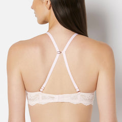 La Senza Beyond Sexy Smooth Cup Push Up Plunge Bra with Timeless Lace