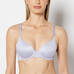 La Senza Lightly Lined Full Coverage Bra with Timeless Lace Wing in Cosmic Sky