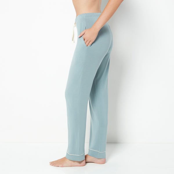 La Senza Casual Sleep Wide Leg Pant in Lead