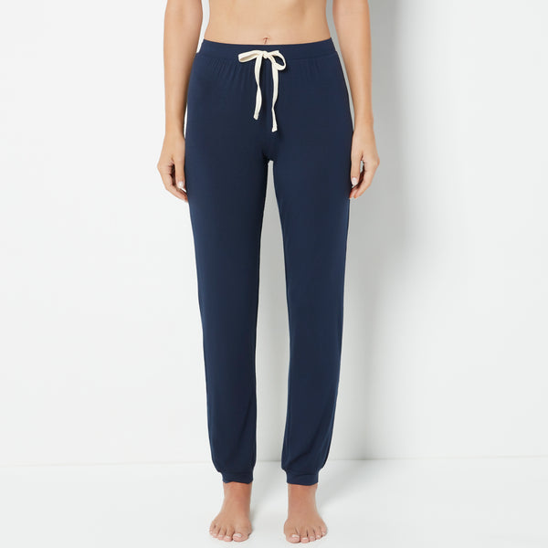 La Senza Casual Sleep Jogger Pant in Navy Blazer