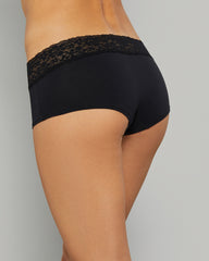 La Senza Boyshort New Fit Trendy Black Panties