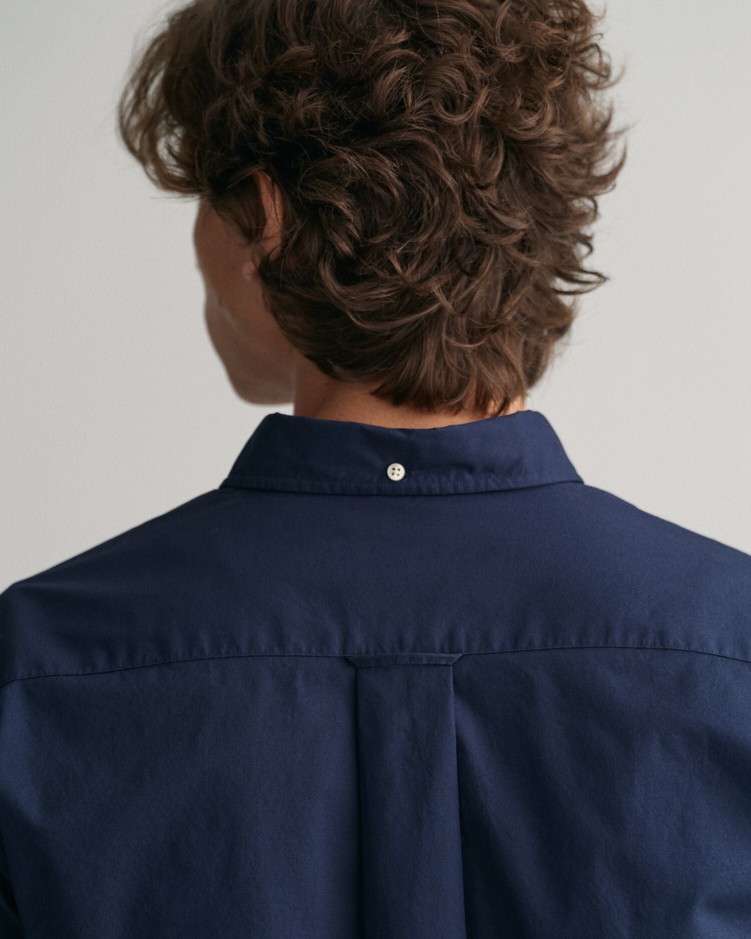 Regular Fit Poplin Shirt S / Marine