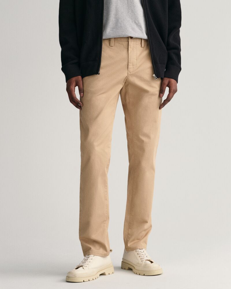 Slim Fit Twill Chinos