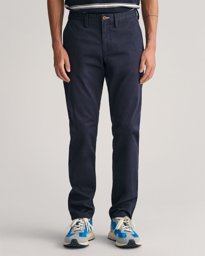 Slim Fit Twill Chinos