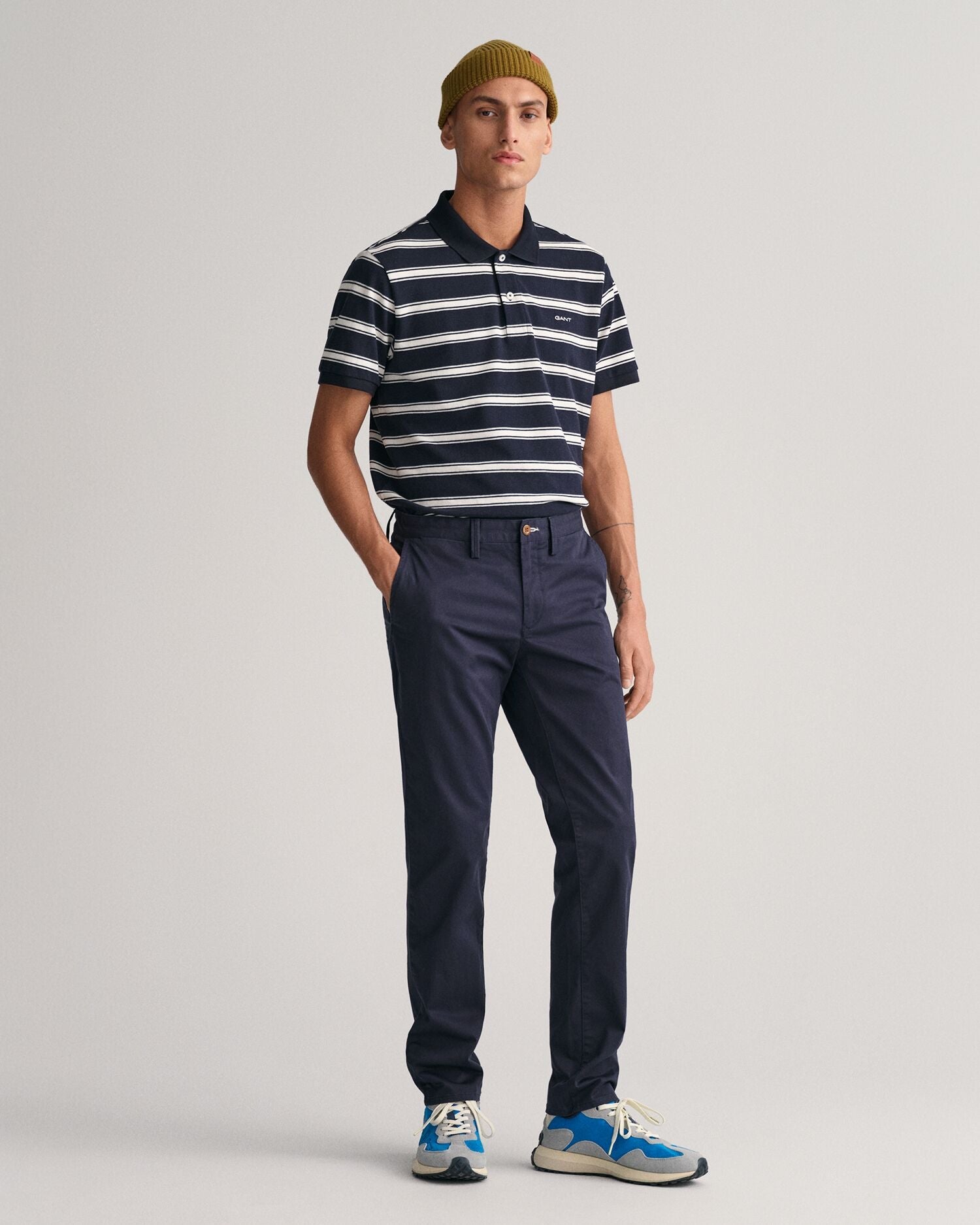 Slim Fit Twill Chinos
